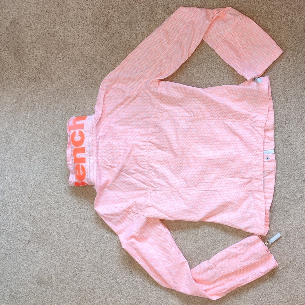 Women's BENCH windbreaker jacket with a hood size XS - S Says M runs very small! - Picture 2 of 16